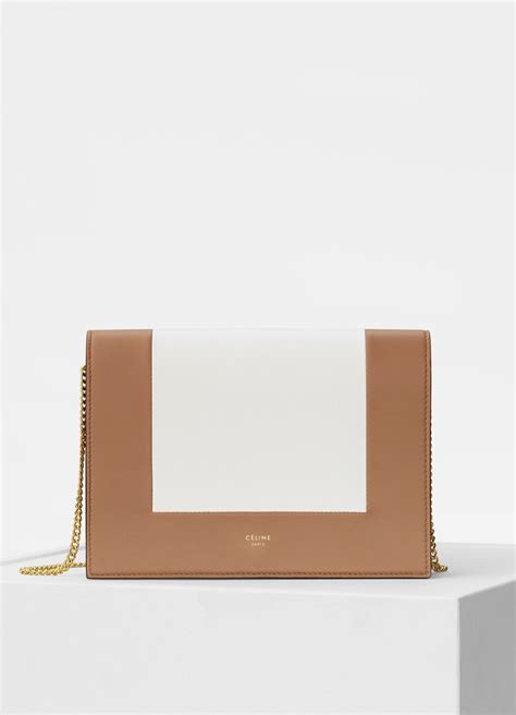 celine frame evening clutch on chain|CELINE Snakeskin Smooth Lambskin Frame Evening Chain .